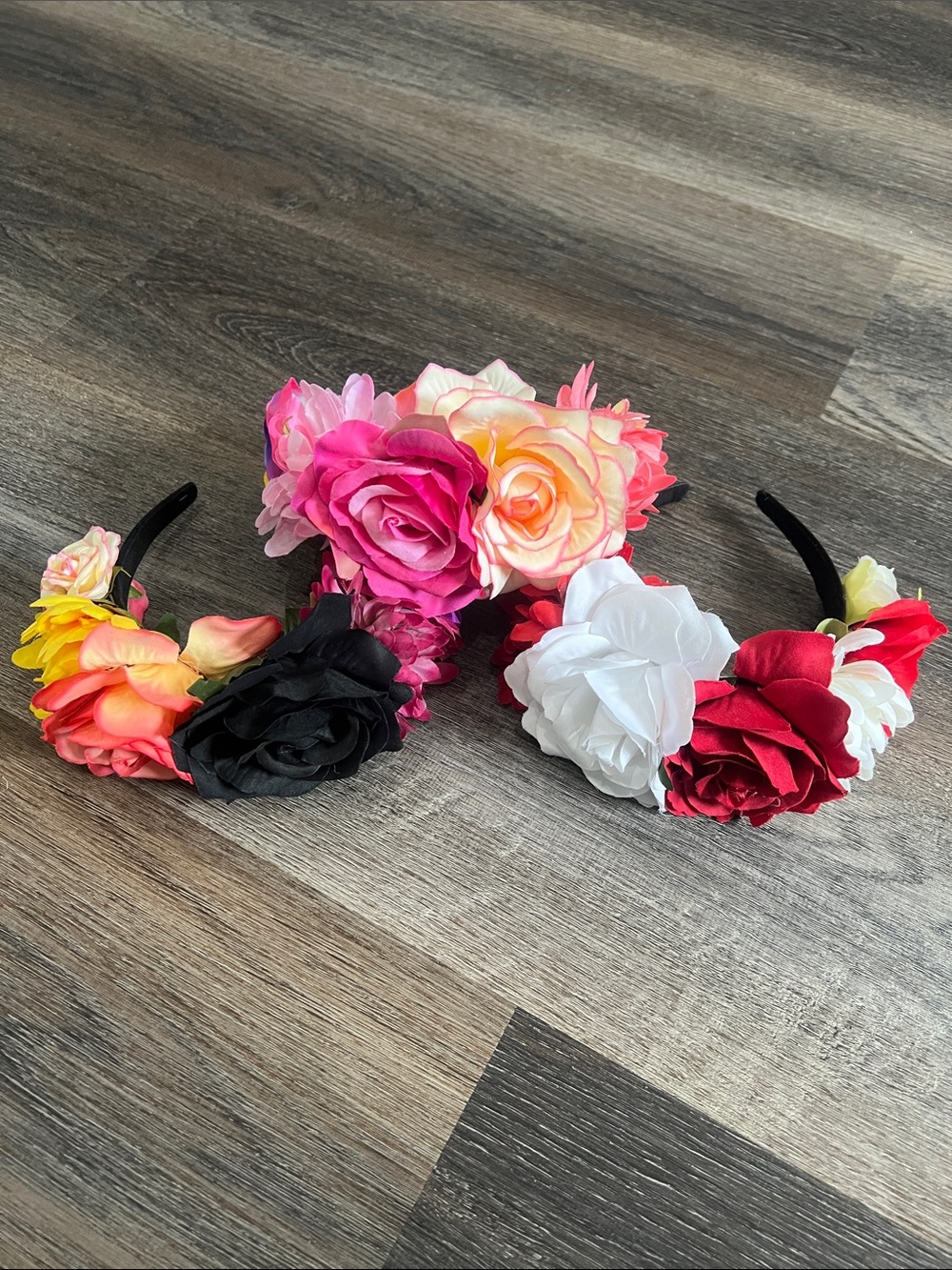 New Floral Rose Headband